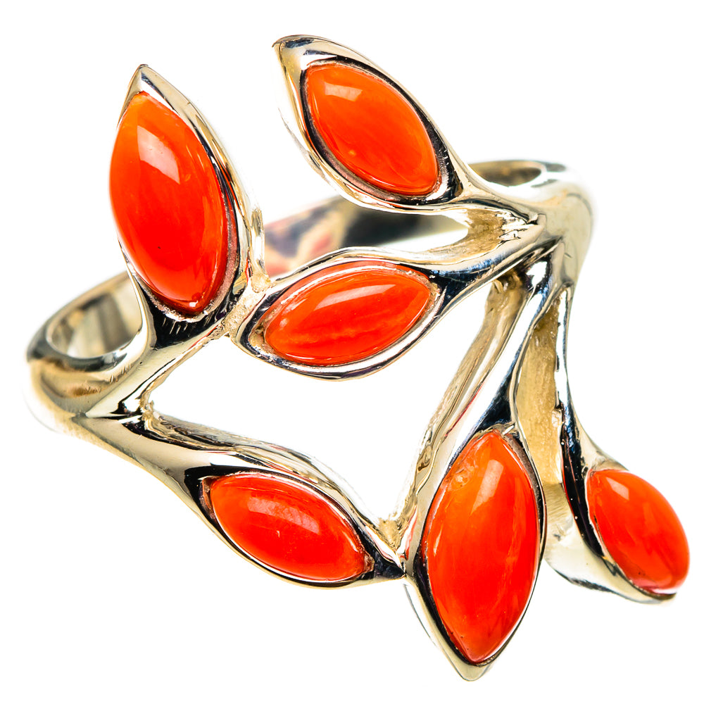 Carnelian Rings handcrafted by Ana Silver Co - RING100823