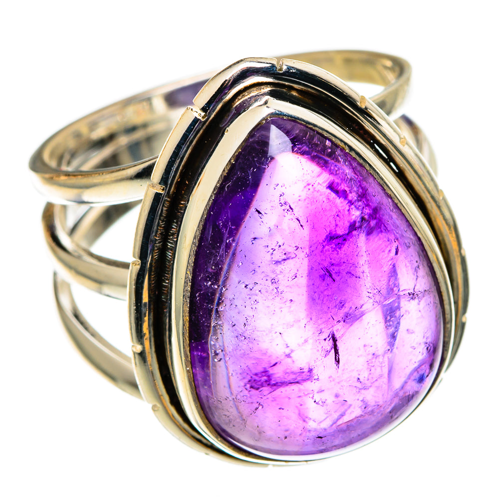 Amethyst Rings handcrafted by Ana Silver Co - RING100824