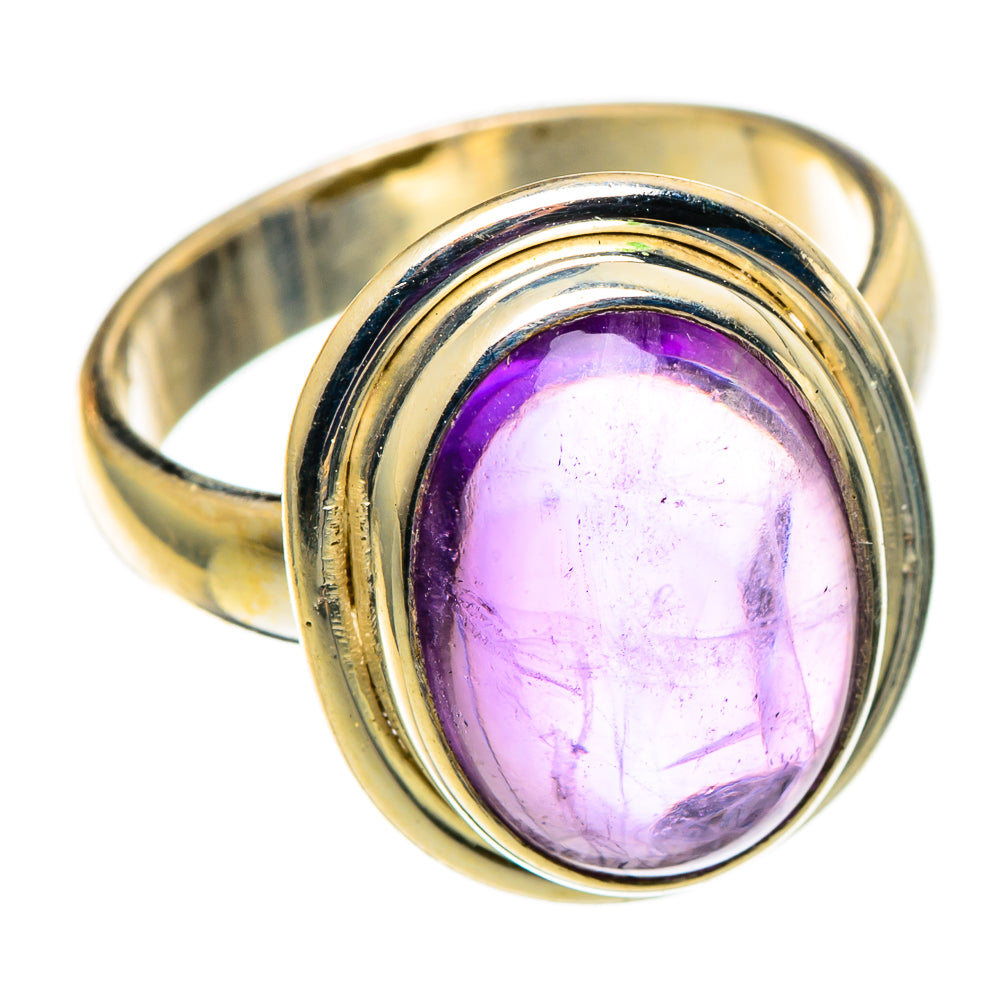 Amethyst Rings handcrafted by Ana Silver Co - RING100842 - Photo 2