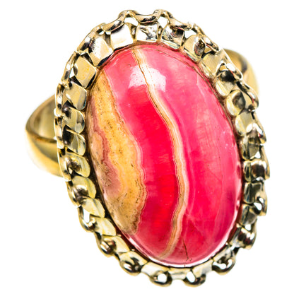 Rhodochrosite Rings handcrafted by Ana Silver Co - RING100853 - Photo 2