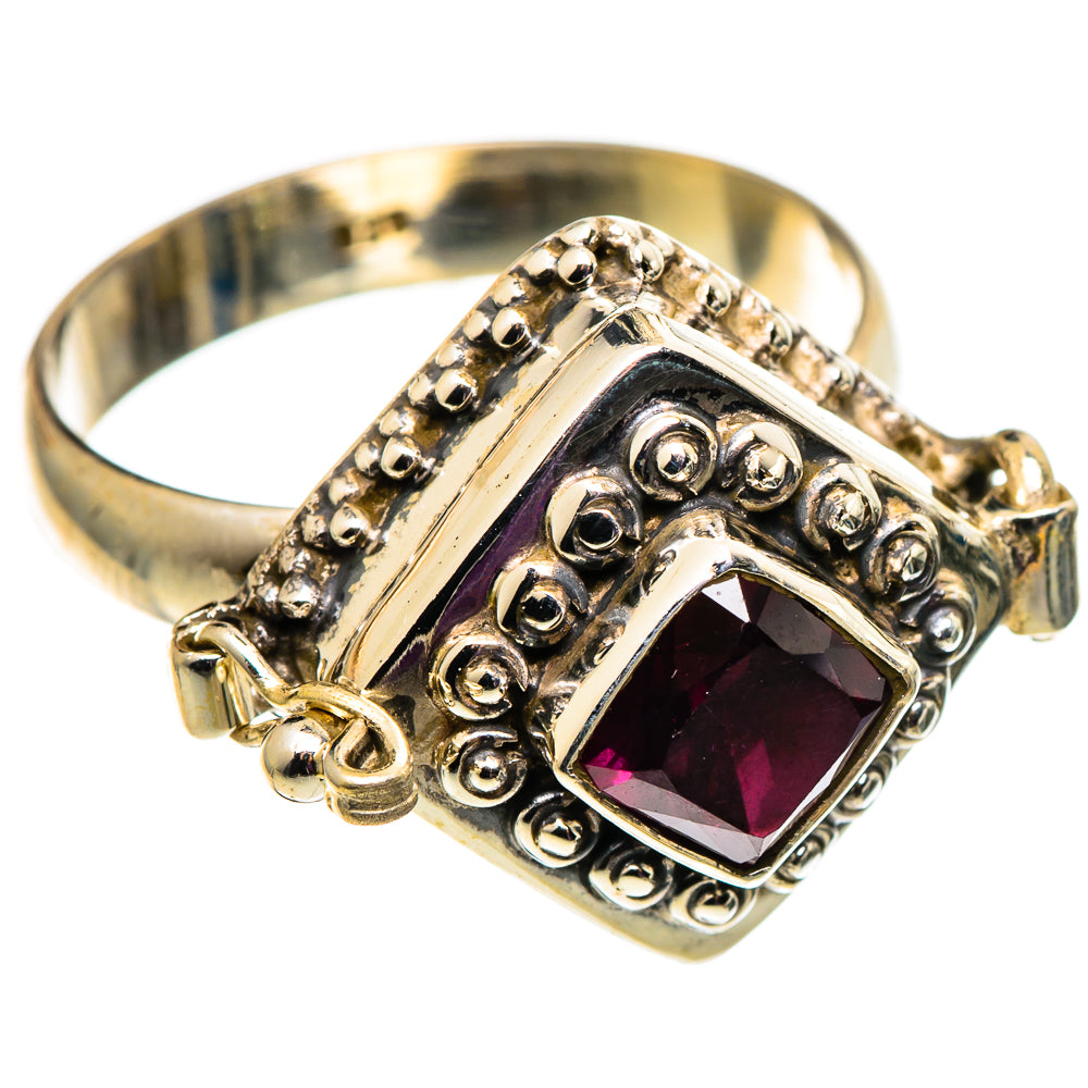 Garnet Rings handcrafted by Ana Silver Co - RING100856
