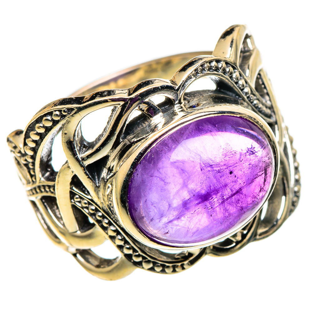 Amethyst Rings handcrafted by Ana Silver Co - RING100857