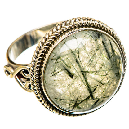 Tourmalinated Quartz Rings handcrafted by Ana Silver Co - RING100879