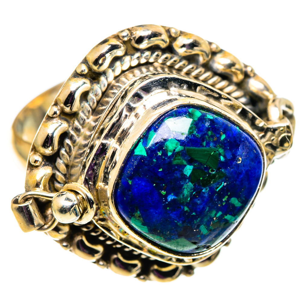 Azurite Rings handcrafted by Ana Silver Co - RING100885