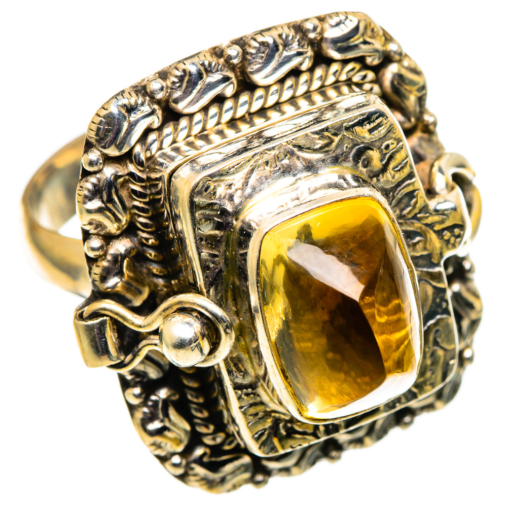 Citrine Rings handcrafted by Ana Silver Co - RING100892