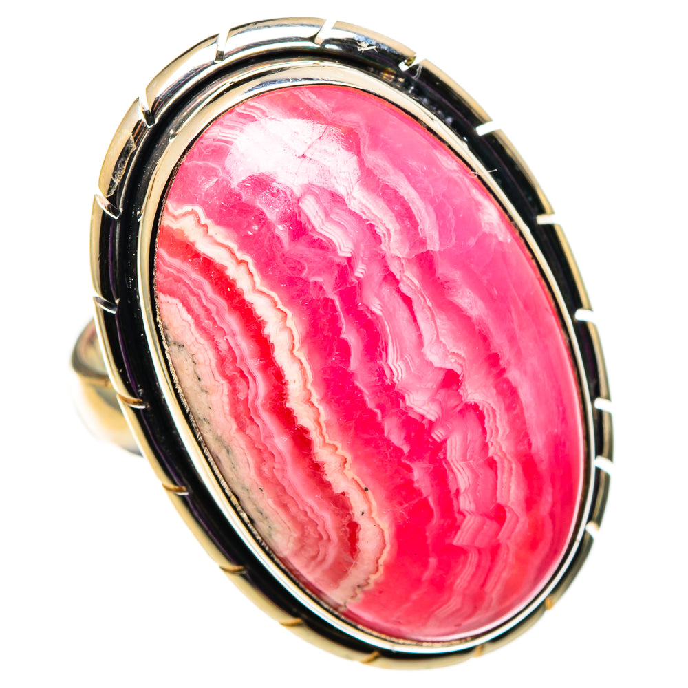 Rhodochrosite Rings handcrafted by Ana Silver Co - RING100896