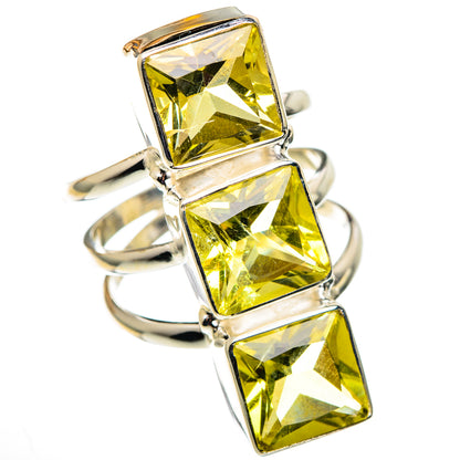 Citrine Rings handcrafted by Ana Silver Co - RING100904 - Photo 2