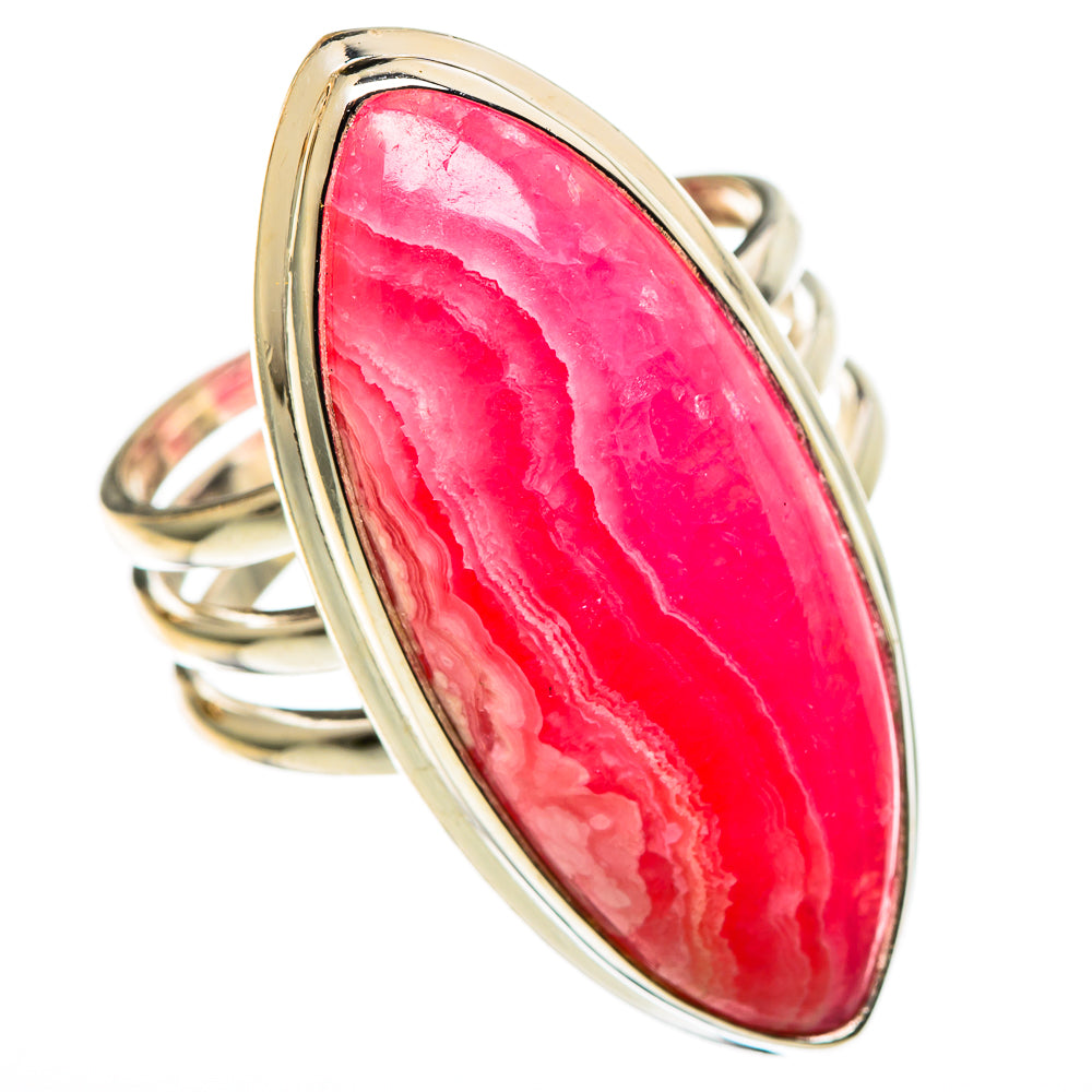 Rhodochrosite Rings handcrafted by Ana Silver Co - RING100909