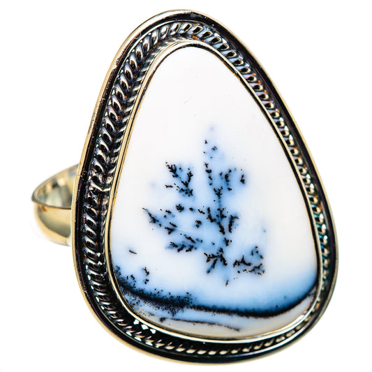 Dendritic Opal Rings handcrafted by Ana Silver Co - RING100913 - Photo 2