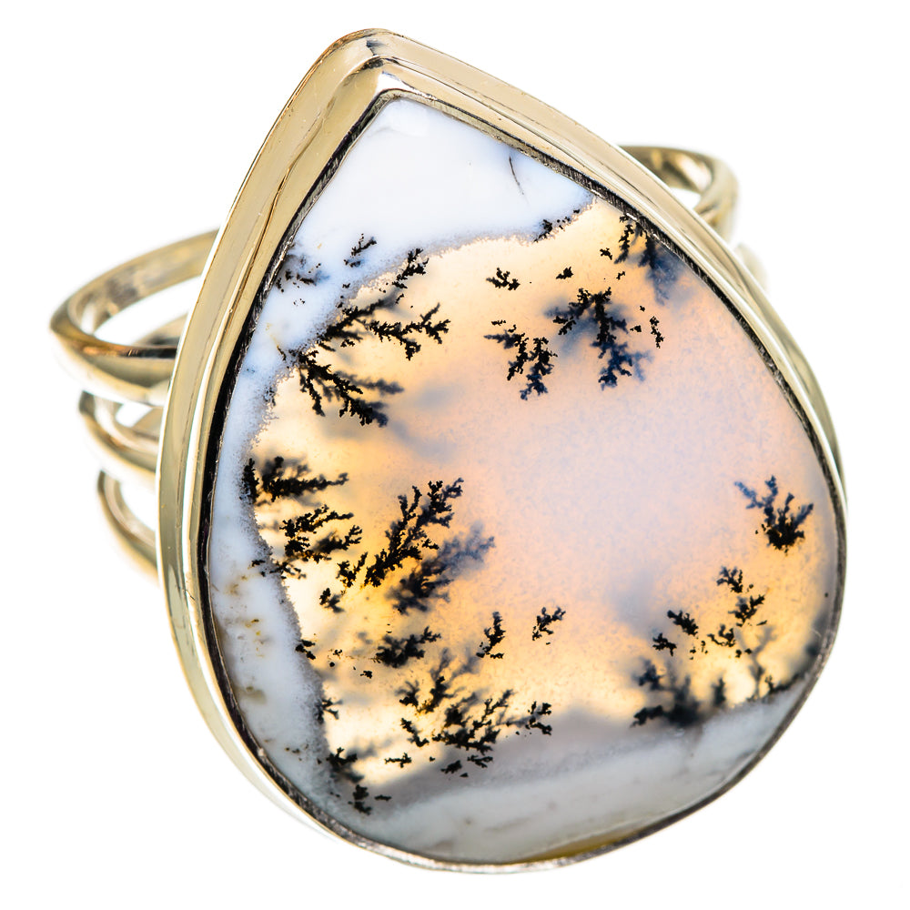 Dendritic Opal Rings handcrafted by Ana Silver Co - RING100914 - Photo 2
