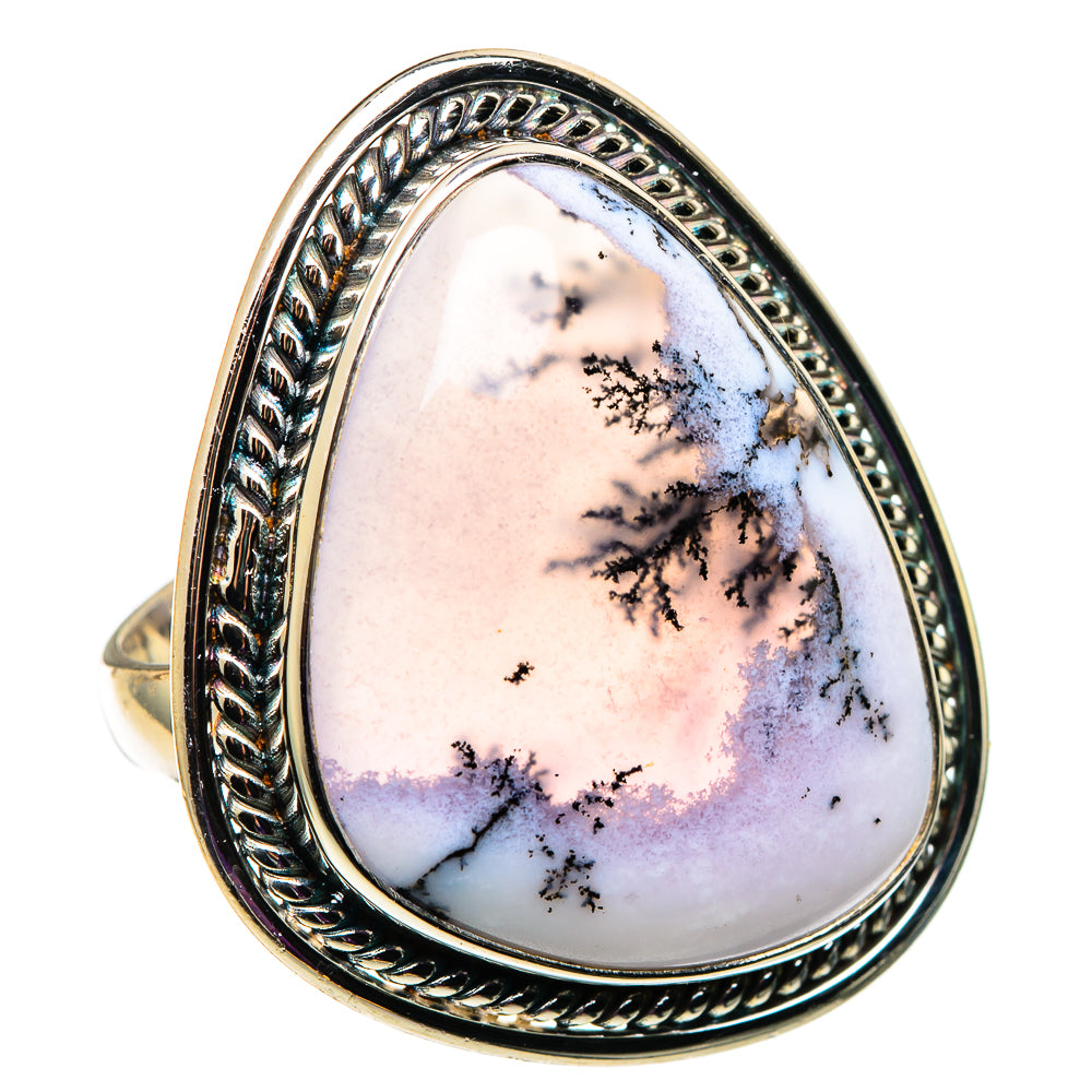 Dendritic Opal Rings handcrafted by Ana Silver Co - RING100925 - Photo 2