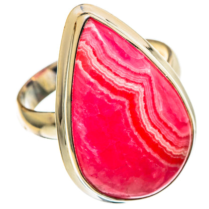 Rhodochrosite Rings handcrafted by Ana Silver Co - RING100930