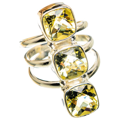 Citrine Rings handcrafted by Ana Silver Co - RING100931 - Photo 2