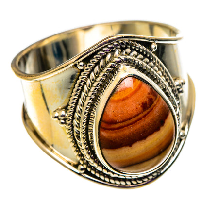 Mookaite Rings handcrafted by Ana Silver Co - RING100941