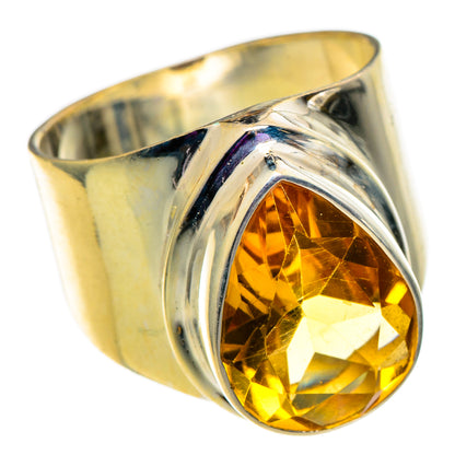 Citrine Rings handcrafted by Ana Silver Co - RING100943 - Photo 2