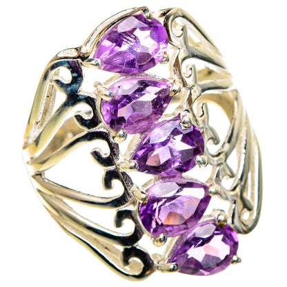 Amethyst Rings handcrafted by Ana Silver Co - RING100952