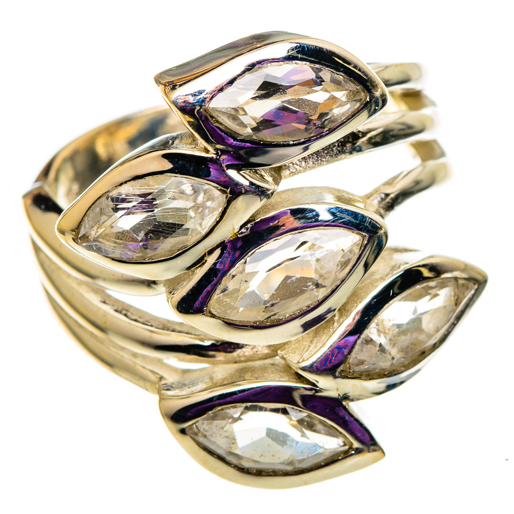 White Quartz Rings handcrafted by Ana Silver Co - RING100956