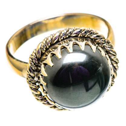Hematite Rings handcrafted by Ana Silver Co - RING100962