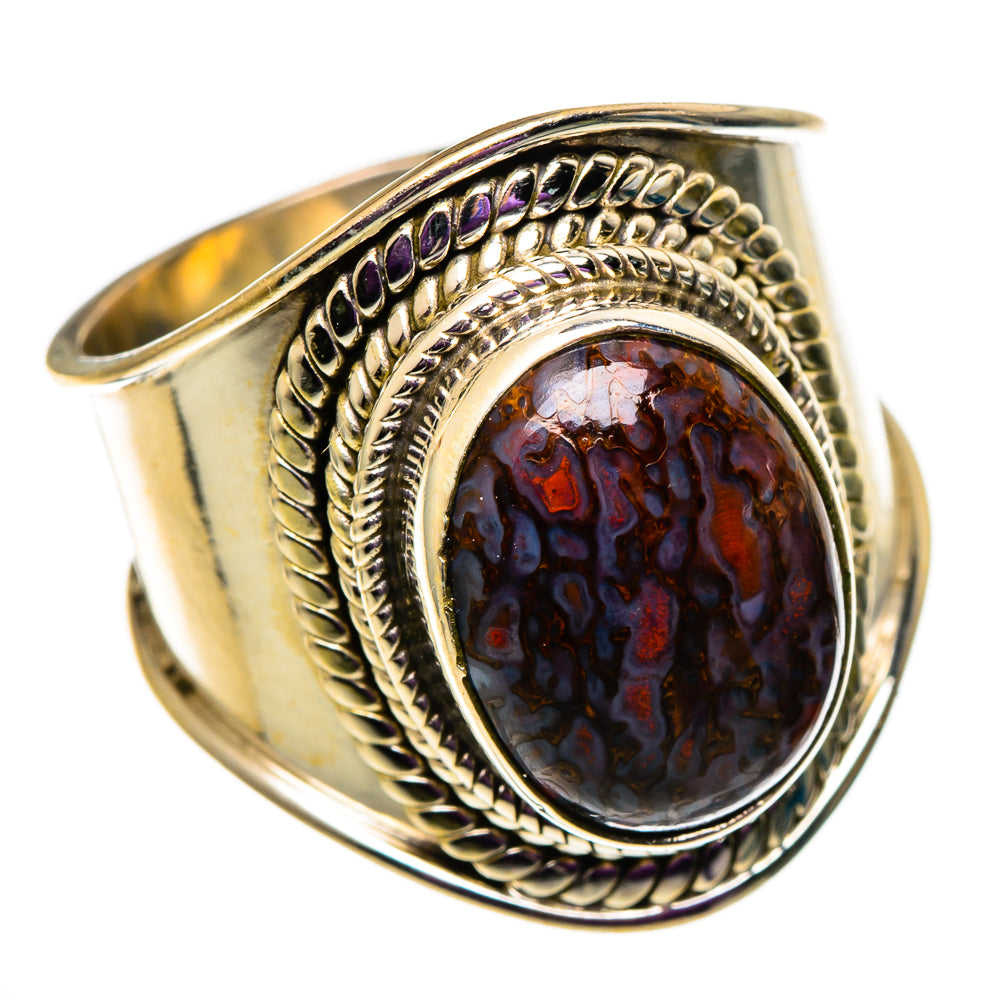 Dinosaur Bone Rings handcrafted by Ana Silver Co - RING100972