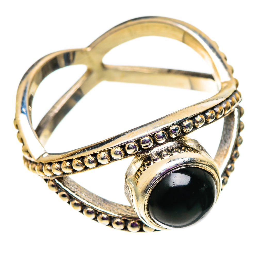 Black Onyx Rings handcrafted by Ana Silver Co - RING100983