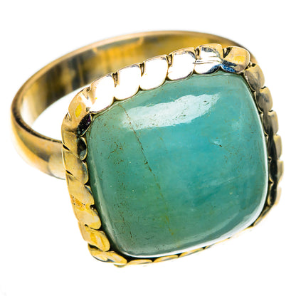 Aquamarine Rings handcrafted by Ana Silver Co - RING100991