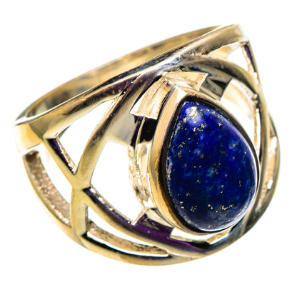 Lapis Lazuli Rings handcrafted by Ana Silver Co - RING100992