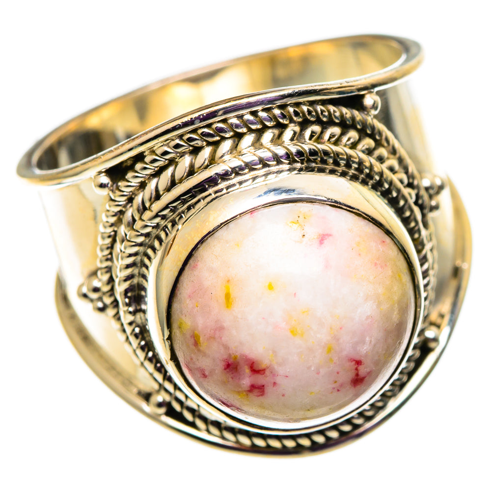 Cinnabar Jasper Rings handcrafted by Ana Silver Co - RING101005