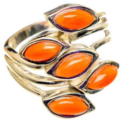 Carnelian Rings handcrafted by Ana Silver Co - RING101007 - Photo 2
