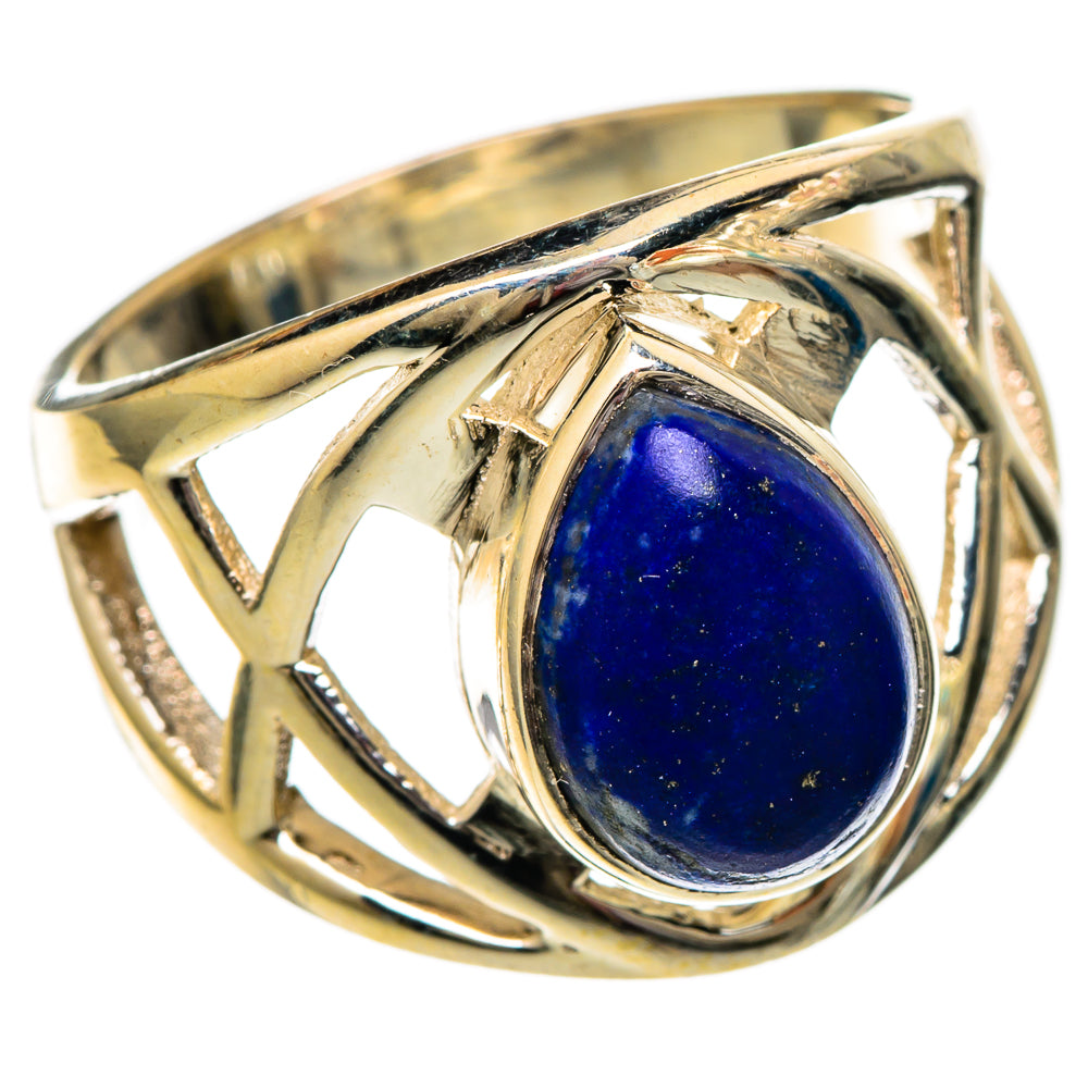 Lapis Lazuli Rings handcrafted by Ana Silver Co - RING101023