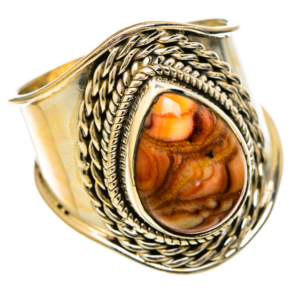 Mookaite Rings handcrafted by Ana Silver Co - RING101031 - Photo 2