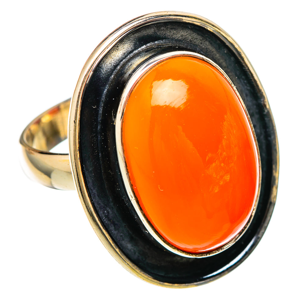 Carnelian Rings handcrafted by Ana Silver Co - RING101032
