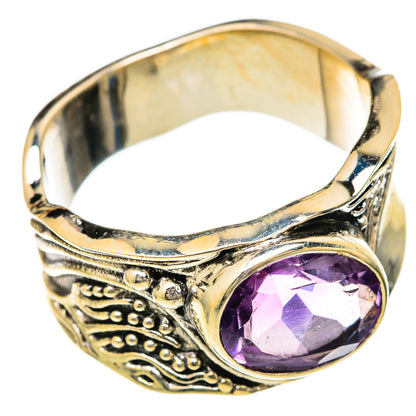 Amethyst Rings handcrafted by Ana Silver Co - RING101042 - Photo 2
