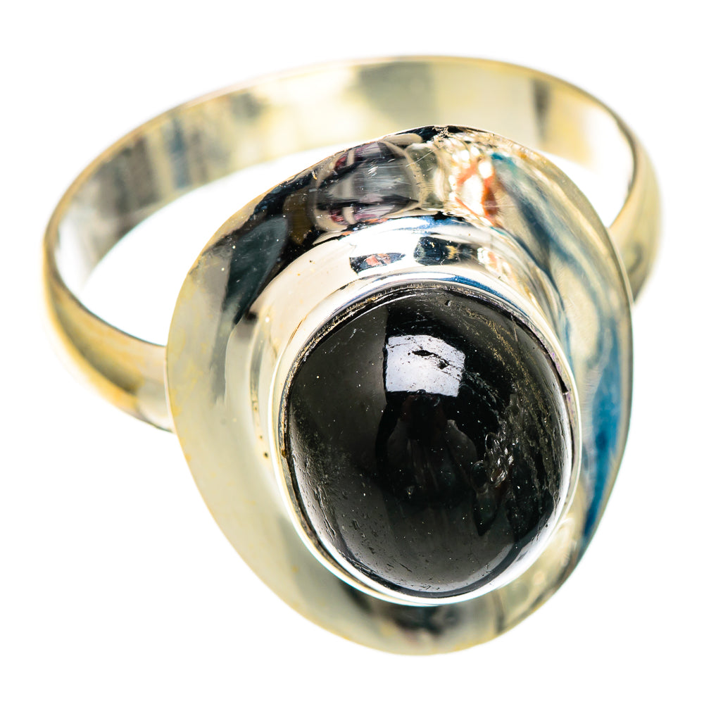 Black Onyx Rings handcrafted by Ana Silver Co - RING101044 - Photo 2