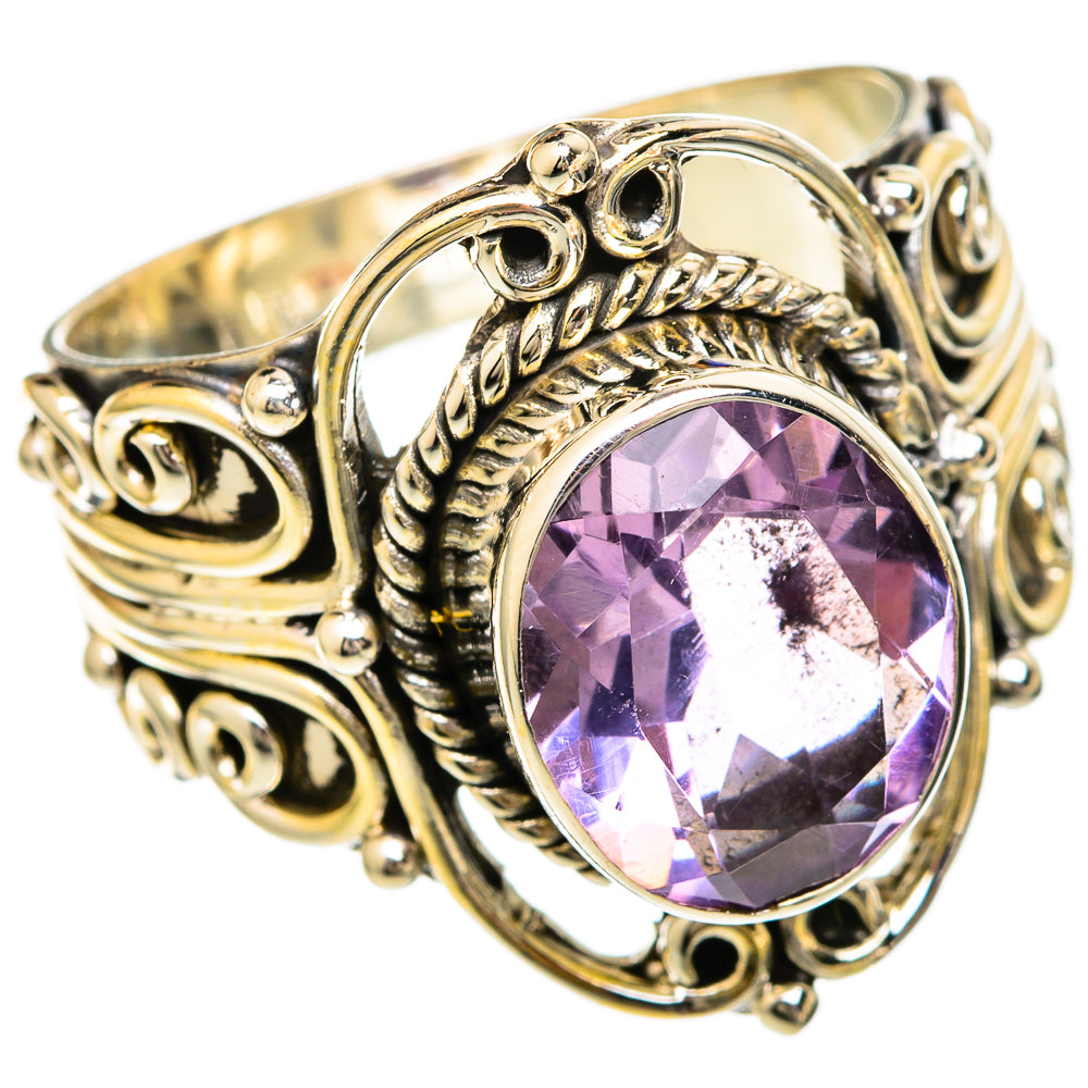 Amethyst Rings handcrafted by Ana Silver Co - RING101072