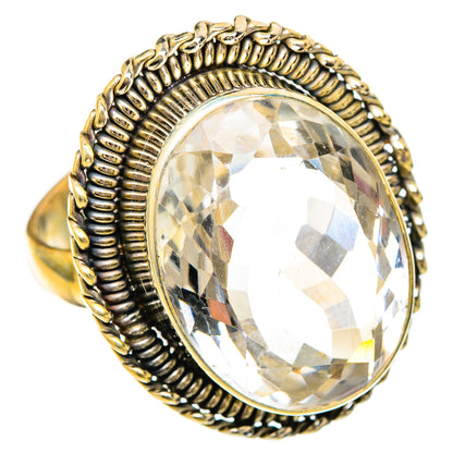 White Quartz Rings handcrafted by Ana Silver Co - RING101075