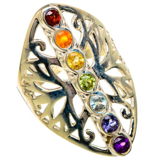 Chakra Rings handcrafted by Ana Silver Co - RING101077