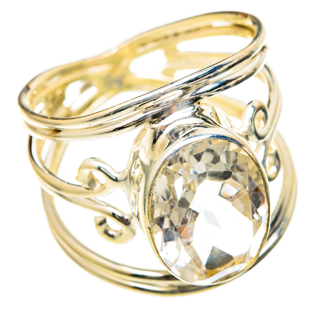 White Quartz Rings handcrafted by Ana Silver Co - RING101100