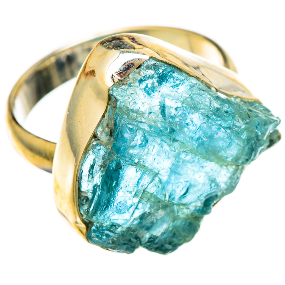 Aquamarine Rings handcrafted by Ana Silver Co - RING101109
