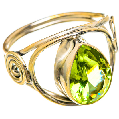 Peridot Rings handcrafted by Ana Silver Co - RING101111