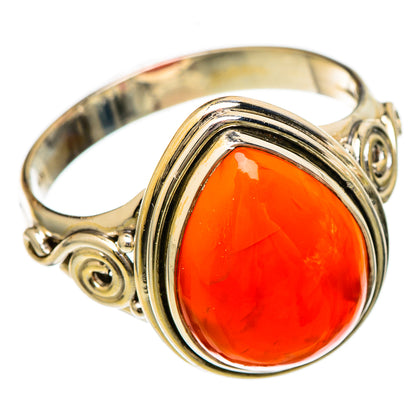 Carnelian Rings handcrafted by Ana Silver Co - RING101116