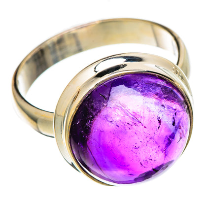 Amethyst Rings handcrafted by Ana Silver Co - RING101123