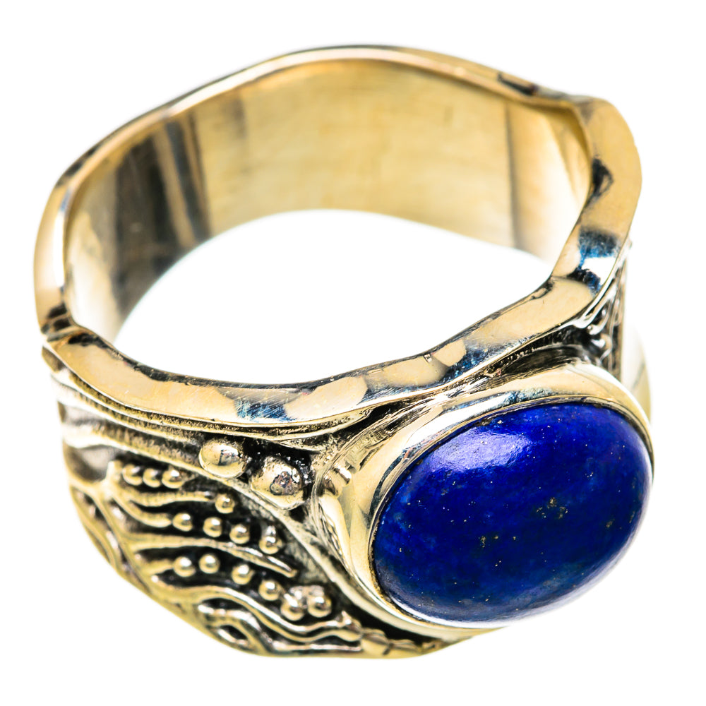 Lapis Lazuli Rings handcrafted by Ana Silver Co - RING101127 - Photo 2
