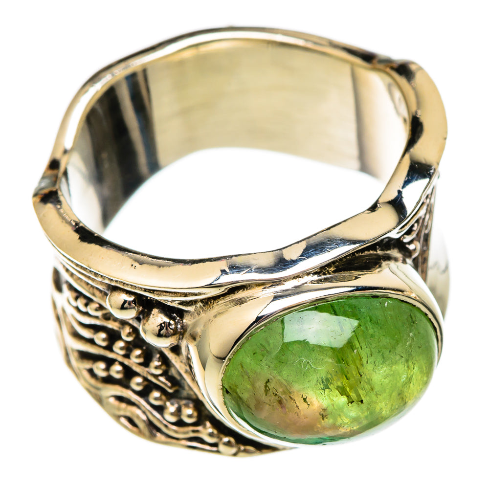 Watermelon Tourmaline Rings handcrafted by Ana Silver Co - RING101134