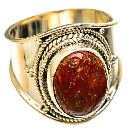 Dinosaur Bone Rings handcrafted by Ana Silver Co - RING101135