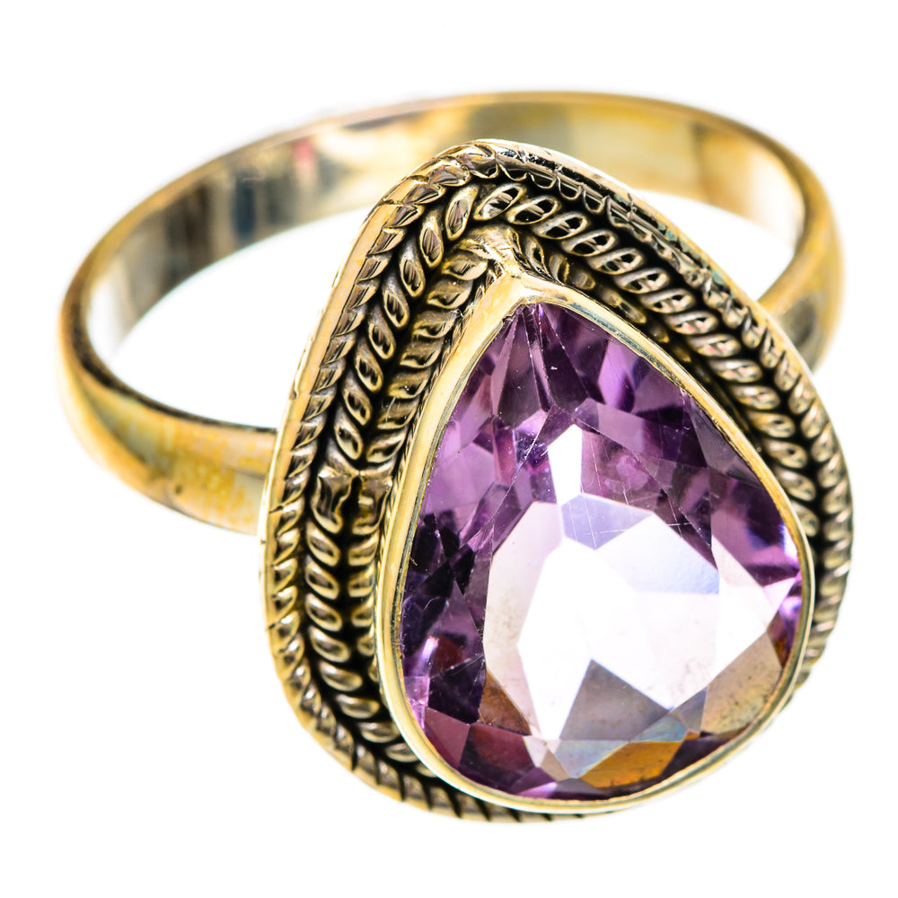 Amethyst Rings handcrafted by Ana Silver Co - RING101140