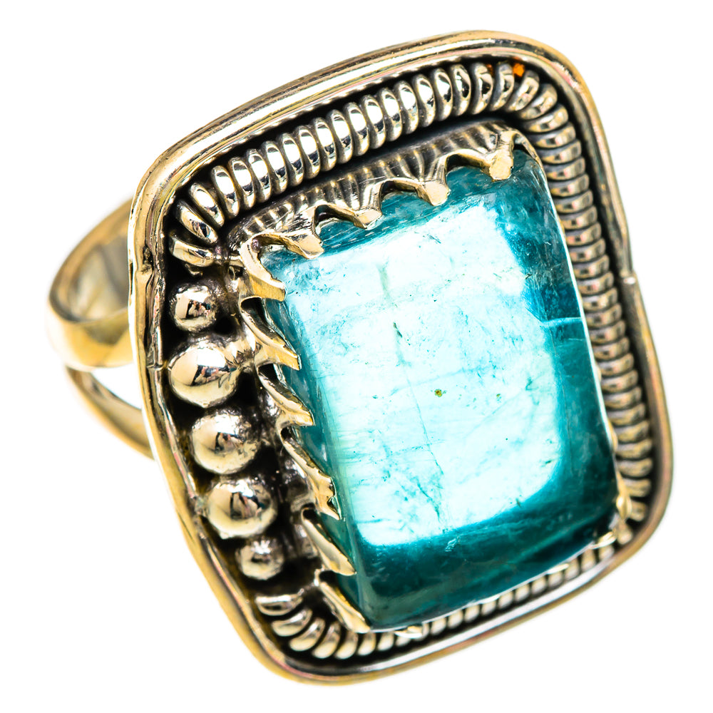 Apatite Rings handcrafted by Ana Silver Co - RING101142 - Photo 2