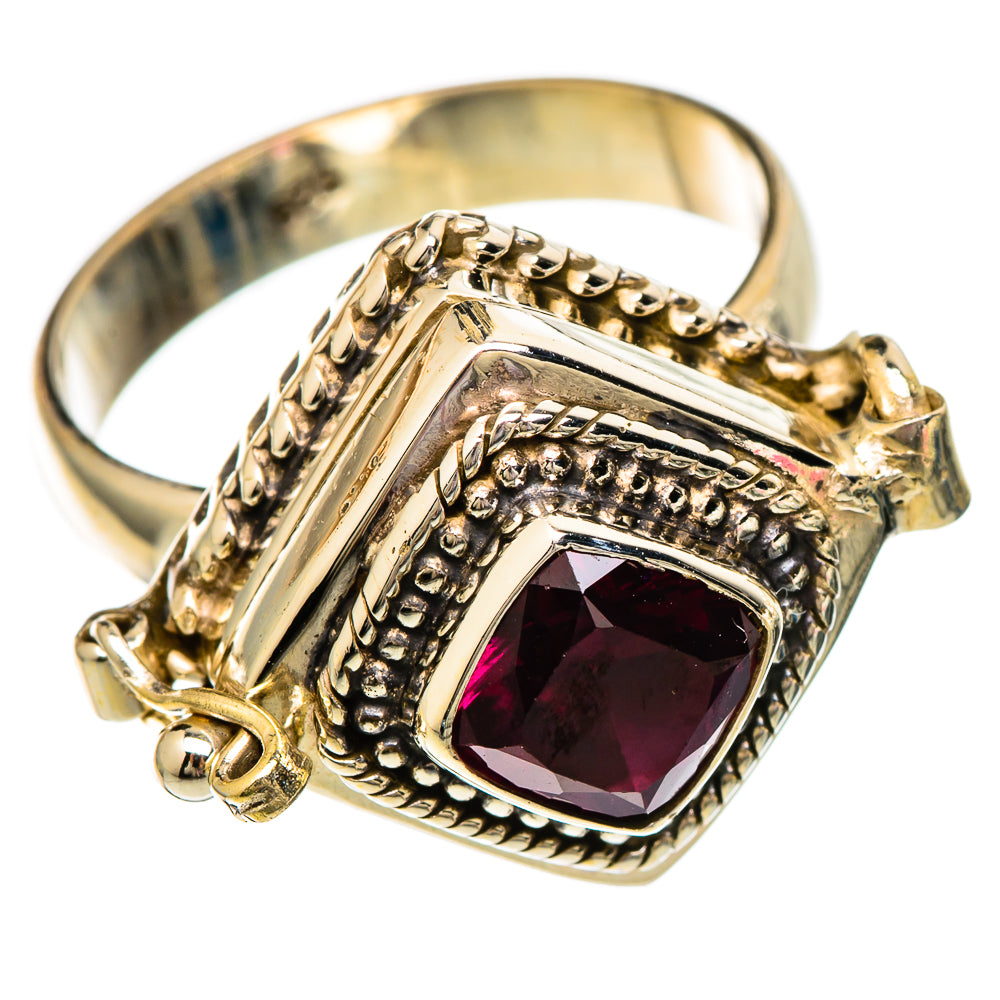 Rhodolite Garnet Rings handcrafted by Ana Silver Co - RING101153