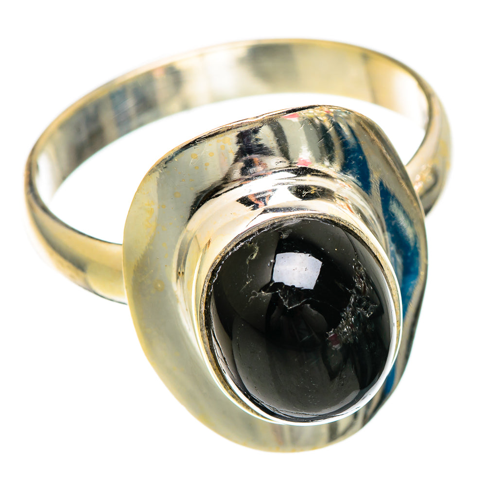 Black Onyx Rings handcrafted by Ana Silver Co - RING101157 - Photo 2