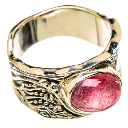 Pink Tourmaline Rings handcrafted by Ana Silver Co - RING101167