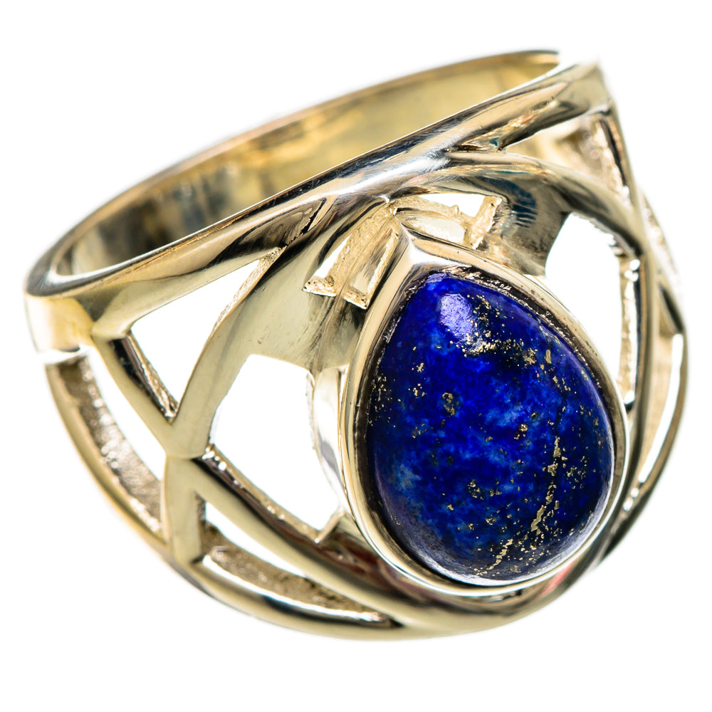 Lapis Lazuli Rings handcrafted by Ana Silver Co - RING101176